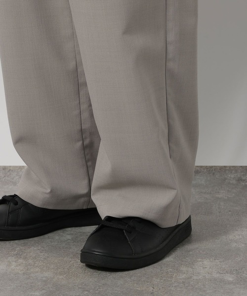 LAKOLE(ラコレ)の「プレーンウィーブドライワイドパンツ / 650686(その他パンツ・メンズ・ネイビー/ライトグレー/ボルドー/ブラック・MEDIUM/LARGE)」の17枚目の写真
