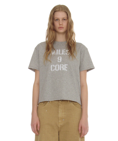 PARTIMENTO WOMEN(パルティメントウィメン)の「マイルス9コアレギュラーティー_メランジ(Tシャツ/カットソー・レディース・その他・OS)」の1枚目の写真