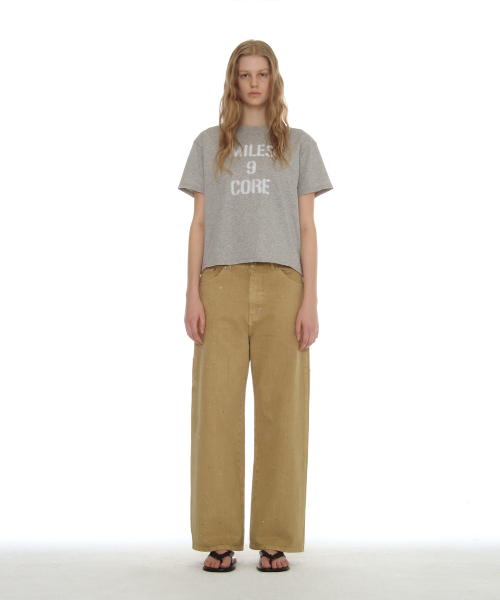 PARTIMENTO WOMEN(パルティメントウィメン)の「マイルス9コアレギュラーティー_メランジ(Tシャツ/カットソー・レディース・その他・OS)」の2枚目の写真
