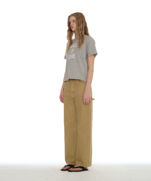 PARTIMENTO WOMEN(パルティメントウィメン)の「マイルス9コアレギュラーティー_メランジ(Tシャツ/カットソー・レディース・その他・OS)」の3枚目の写真