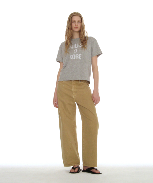 PARTIMENTO WOMEN(パルティメントウィメン)の「マイルス9コアレギュラーティー_メランジ(Tシャツ/カットソー・レディース・その他・OS)」の5枚目の写真