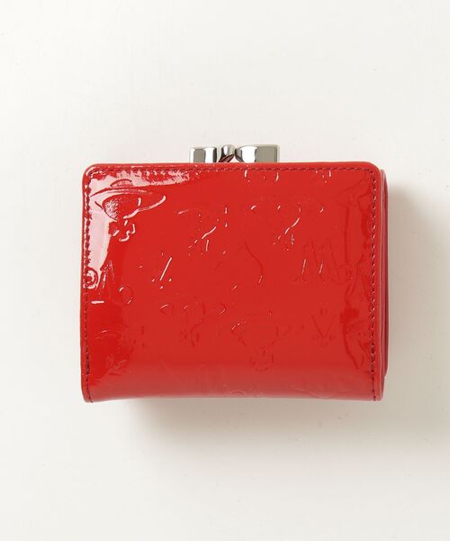 Vivienne Westwood MAN（ヴィヴィアンウエストウッドマン）の「JEAN SMALL FRAME WALLET R（財布・メンズ・ブラック/レッド・FREE）」の3枚目の写真