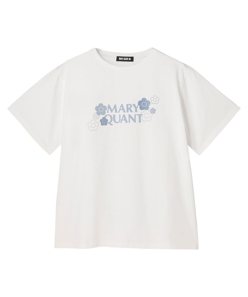 MARY QUANT(マリークワント)の「パールラメデイジー Tシャツ(Tシャツ/カットソー・レディース・ホワイト/ブラック/ライトブルー・M/L)」の8枚目の写真