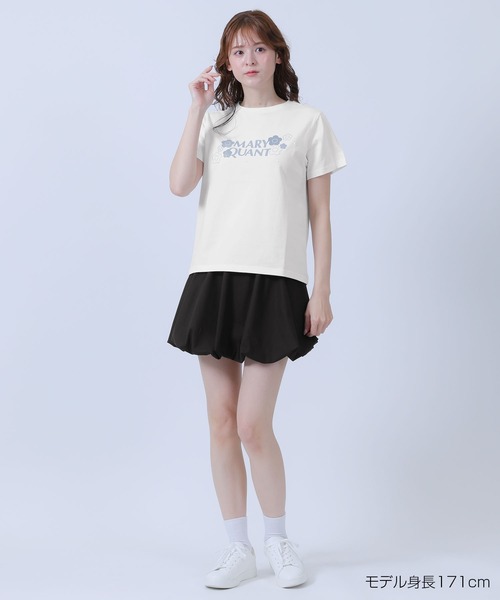 MARY QUANT(マリークワント)の「パールラメデイジー Tシャツ(Tシャツ/カットソー・レディース・ホワイト/ブラック/ライトブルー・M/L)」の11枚目の写真