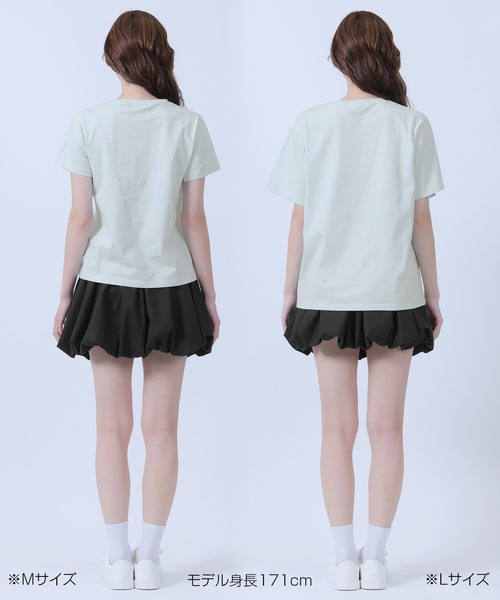 MARY QUANT(マリークワント)の「パールラメデイジー Tシャツ(Tシャツ/カットソー・レディース・ホワイト/ブラック/ライトブルー・M/L)」の17枚目の写真