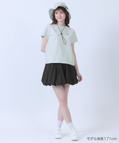 MARY QUANT(マリークワント)の「パールラメデイジー Tシャツ(Tシャツ/カットソー・レディース・ホワイト/ブラック/ライトブルー・M/L)」の19枚目の写真