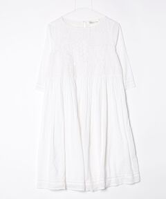 sheer starched cotton lace tiered dress（ワンピース）｜Marilyn