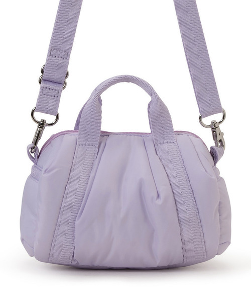 LeSportsac(レスポートサック)の「SHEEN MINI DUFFEL シュガーライラック(ショルダーバッグ・レディース・パープル・FREE)」の13枚目の写真