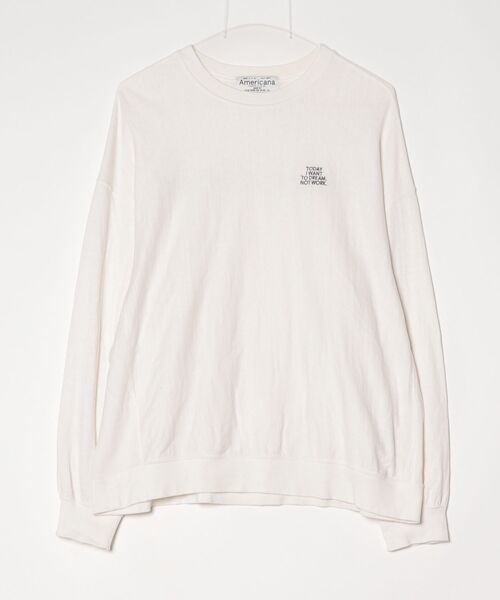 ブランド古着】ワンポイント長袖カットソー（Tシャツ/カットソー