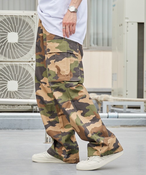セール】ROOP TOKYO｜ループトーキョーのカーゴパンツ（カモフラージュ