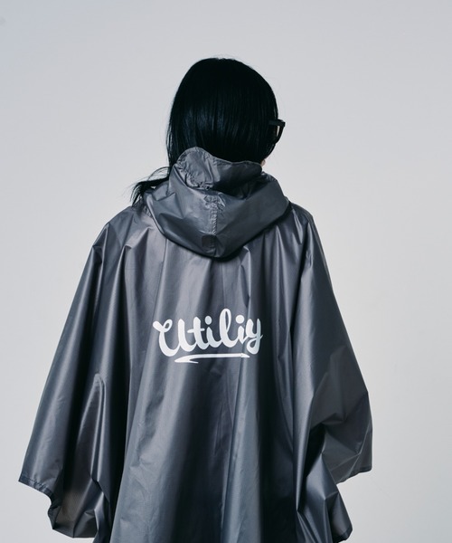 EFFECTEN(エフェクテン)の「【EFFECTEN】Utility rain poncho(ポンチョ・メンズ・グレー系その他2/グレー系その他・FREE)」の8枚目の写真