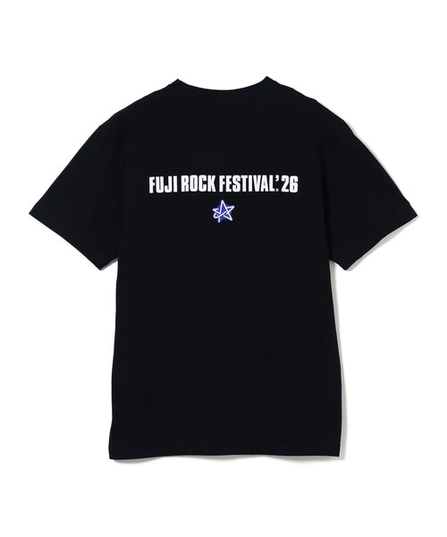 Ray BEAMS(レイビームス)の「〈WOMEN〉FUJI ROCK FESTIVAL'26 / EISUKE HOSHI / ROCK STAR TEE(Tシャツ/カットソー・レディース・ブラック・SMALL)」の5枚目の写真
