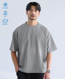 【セットアップ対応】【接触冷感・防シワ・速乾】ドライポリ半袖プルオーバー
