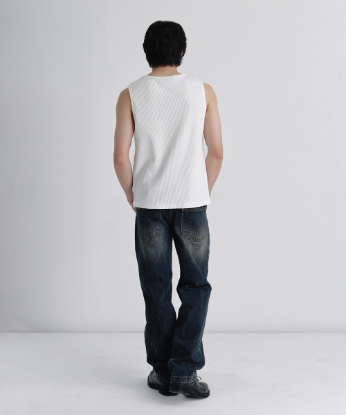 JUAN HOMME(ジュアンオム)の「コアス レギュラーデニムパンツ(ヴィンテージブルー)(デニムパンツ・メンズ・その他・LARGE/MEDIUM/SMALL)」の5枚目の写真