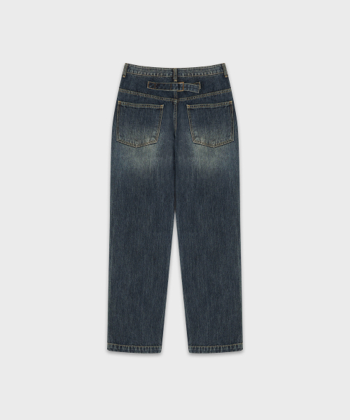 JUAN HOMME(ジュアンオム)の「コアス レギュラーデニムパンツ(ヴィンテージブルー)(デニムパンツ・メンズ・その他・LARGE/MEDIUM/SMALL)」の11枚目の写真