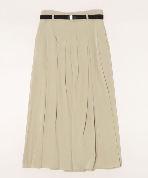 DRESSLAVE(ドレスレイブ)の「irregular tuck belt skirt(イレギュラータックベルトスカート)(スカート・レディース・ネイビー/ベージュ・38/36)」の22枚目の写真