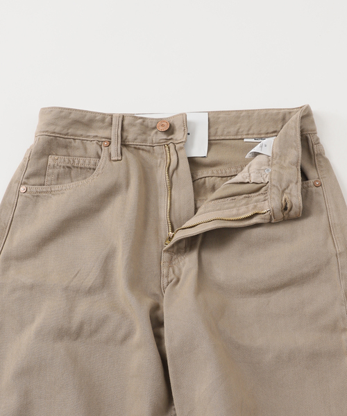 AP STUDIO（エーピーストゥディオ）の「【NOEND LOSANGELES】KALLIE wide curve denim（デニムパンツ・レディース・ベージュ・24cm）」の3枚目の写真