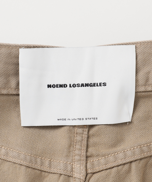 AP STUDIO（エーピーストゥディオ）の「【NOEND LOSANGELES】KALLIE wide curve denim（デニムパンツ・レディース・ベージュ・24cm）」の6枚目の写真