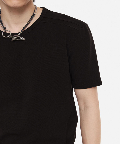 DNSR(ディーエヌエスアール)の「アーマーリンクルフリーマッスルフィットTシャツジェットブラック(Tシャツ/カットソー・メンズ・その他・LARGE/MEDIUM/X-LARGE)」の16枚目の写真