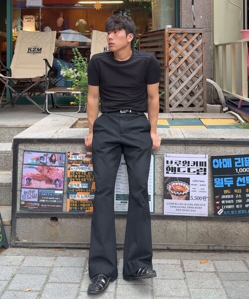DNSR(ディーエヌエスアール)の「アーマーリンクルフリーマッスルフィットTシャツジェットブラック(Tシャツ/カットソー・メンズ・その他・LARGE/MEDIUM/X-LARGE)」の18枚目の写真