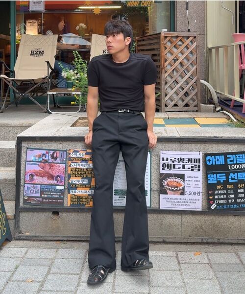 DNSR(ディーエヌエスアール)の「アーマーリンクルフリーマッスルフィットTシャツジェットブラック(Tシャツ/カットソー・メンズ・その他・LARGE/MEDIUM/X-LARGE)」の11枚目の写真