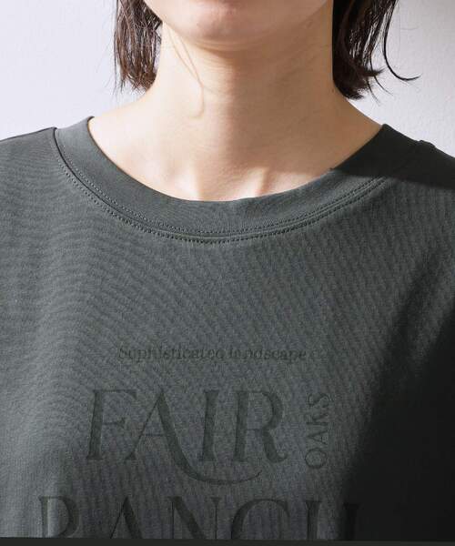 THE SHOP TK (ザ ショップ ティーケー )の「レース切替 ロングTシャツ(Tシャツ/カットソー・レディース・スミクロ/オフホワイト/ブラック・12/13)」の11枚目の写真