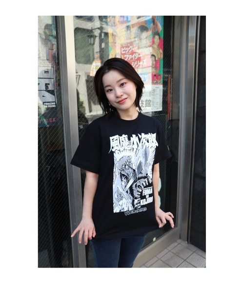 風魔の小次郎 風林火山(剛刀ブラック)（Tシャツ/カットソー