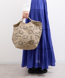 COMMON WARE（コモンウェアー）の「MRW : BANCHA BANCHA 8 begin bag v2(S) バンチャ犬柄 バッグ（トートバッグ）」