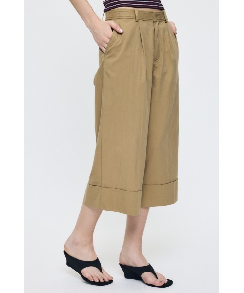 MOUSSY(マウジー)の「WASHED CHINO CROPPED パンツ(その他パンツ・レディース・ブラック/ベージュ・2/1)」の7枚目の写真