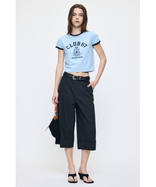 MOUSSY(マウジー)の「WASHED CHINO CROPPED パンツ(その他パンツ・レディース・ブラック/ベージュ・2/1)」の19枚目の写真