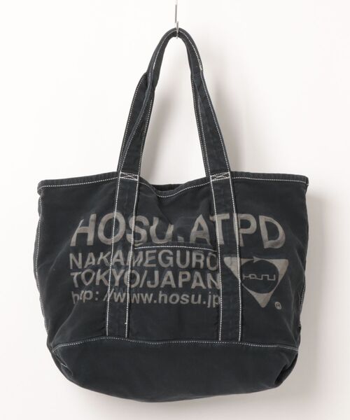 Scrap Book(スクラップブック)の「【HOSU.ATPD】DOB加工キャンバストートバッグ(トートバッグ・レディース・ブラック/レッド・FREE)」の5枚目の写真