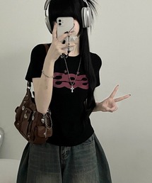 ロゴプリント 半袖Tシャツ
