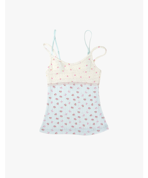 HONKYO(ホンキョ)の「Double Strap Lace Sleeveless- Multi Coquette(Tシャツ/カットソー・レディース・その他・FREE)」の1枚目の写真