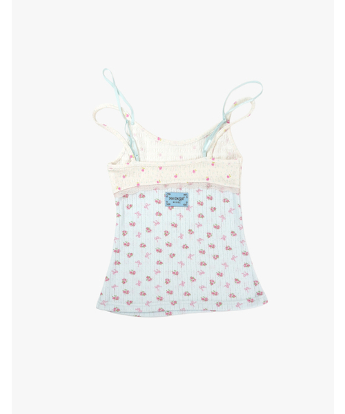 HONKYO(ホンキョ)の「Double Strap Lace Sleeveless- Multi Coquette(Tシャツ/カットソー・レディース・その他・FREE)」の2枚目の写真