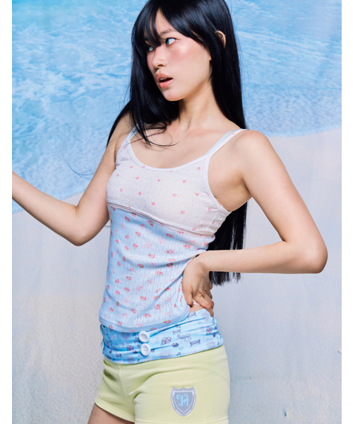 HONKYO(ホンキョ)の「Double Strap Lace Sleeveless- Multi Coquette(Tシャツ/カットソー・レディース・その他・FREE)」の5枚目の写真