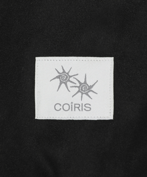 COIRIS（コイリス）の「ブロンツーウェイスエードジャケット 男女共用（その他アウター・レディース・ブラック・FREE）」の4枚目の写真