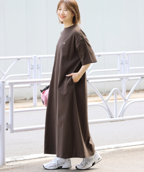 Snow Peak(スノーピーク)の「《WEB限定追加》別注【Snow Peak/スノーピーク】ワンピース(ワンピース・レディース・ブラック/ブラウン・FREE)」の3枚目の写真