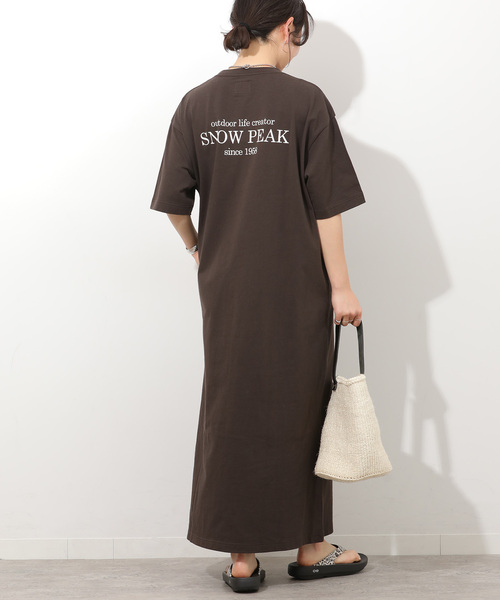 Snow Peak(スノーピーク)の「《WEB限定追加》別注【Snow Peak/スノーピーク】ワンピース(ワンピース・レディース・ブラック/ブラウン・FREE)」の12枚目の写真
