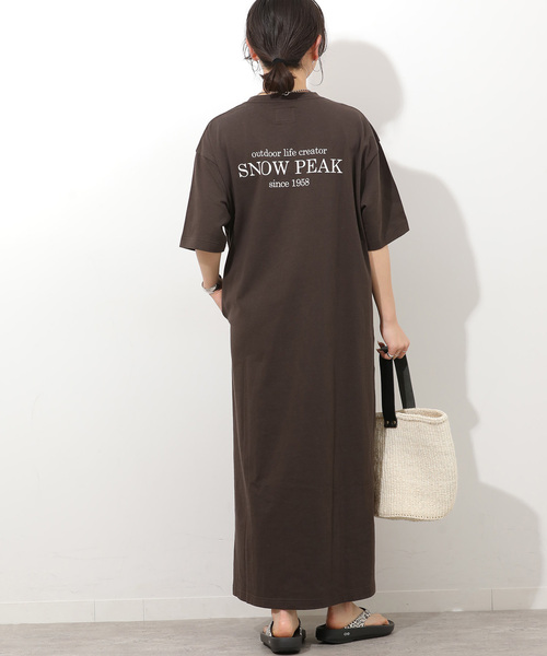 Snow Peak(スノーピーク)の「《WEB限定追加》別注【Snow Peak/スノーピーク】ワンピース(ワンピース・レディース・ブラック/ブラウン・FREE)」の14枚目の写真