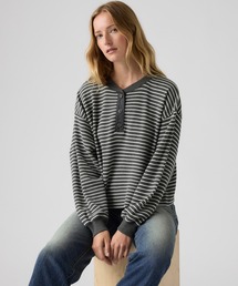 Levi's/リーバイス DRY GOODS リラックス ロングスリーブ ヘンリーTシャツ