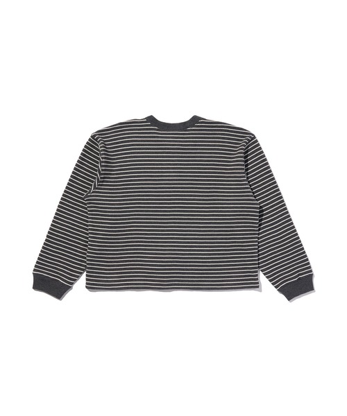Levi's（リーバイス）の「Levi's/リーバイス DRY GOODS リラックス ロングスリーブ ヘンリーTシャツ（Tシャツ/カットソー・レディース・グレー・XS/S/M）」の5枚目の写真