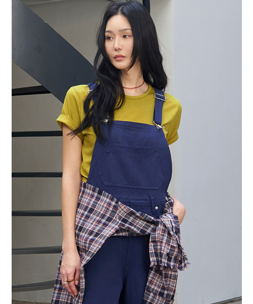 MORVE13(モルブ13)の「モルブカーブネック半袖トップス(Tシャツ/カットソー・レディース・オリーブ/アイボリー/ブラック/チャコール/ライトイエロー/ライトグレー・FREE)」の9枚目の写真