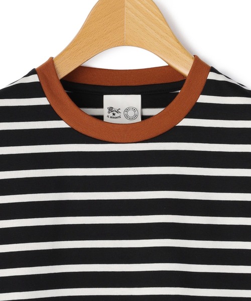 ORCIVAL(オーシバル)の「IL BISONTE × ORCIVAL ショート丈Tシャツ / 2026(Tシャツ/カットソー・レディース・ホワイト×ブラック/ブラック×ホワイト・FREE)」の4枚目の写真