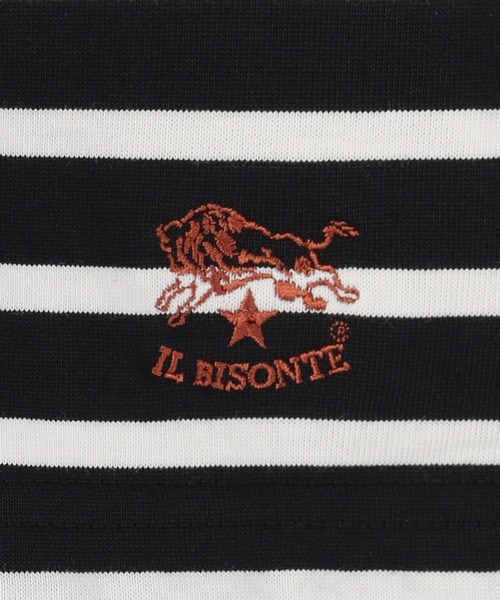 ORCIVAL(オーシバル)の「IL BISONTE × ORCIVAL ショート丈Tシャツ / 2026(Tシャツ/カットソー・レディース・ホワイト×ブラック/ブラック×ホワイト・FREE)」の8枚目の写真