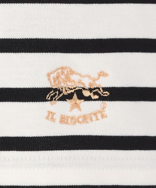 ORCIVAL(オーシバル)の「IL BISONTE × ORCIVAL ショート丈Tシャツ / 2026(Tシャツ/カットソー・レディース・ホワイト×ブラック/ブラック×ホワイト・FREE)」の11枚目の写真