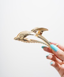 Chillfar（チルファー）の「ドルフィンモチーフヘアクリップ（バレッタ/ヘアクリップ）」
