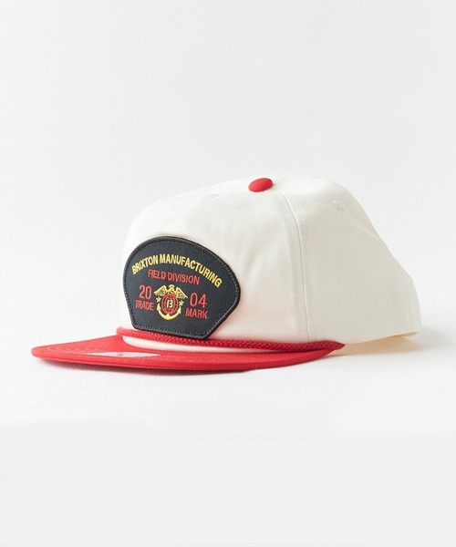 BRIXTON(ブリクストン)の「BRIXTON/ブリクストン DIVISION NP MP SNAPBACK ミディアムプロファイル 刺繍パッチ フラットバイザー キャップ メンズ ストリート 2026年 夏 夏服(キャップ・メンズ・オフホワイト/カモフラージュ・ONE SIZE)」の9枚目の写真