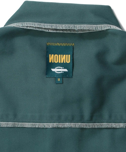 Dickies(ディッキーズ)の「UNION x DICKIES UNION INVERSE SHIRT ユニオントーキョー シャツ(シャツ/ブラウス・メンズ・ベージュ/グリーン/ネイビー・XL/S/L/M)」の10枚目の写真