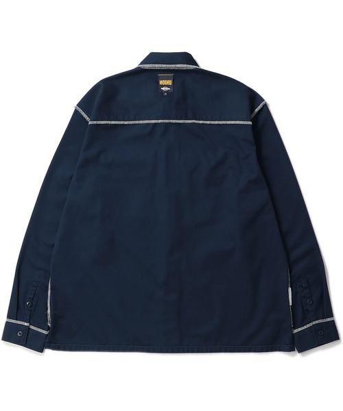 Dickies(ディッキーズ)の「UNION x DICKIES UNION INVERSE SHIRT ユニオントーキョー シャツ(シャツ/ブラウス・メンズ・ベージュ/グリーン/ネイビー・XL/S/L/M)」の11枚目の写真