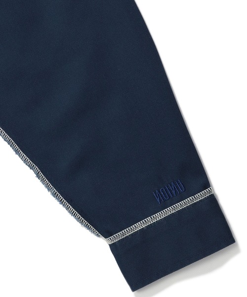 Dickies(ディッキーズ)の「UNION x DICKIES UNION INVERSE SHIRT ユニオントーキョー シャツ(シャツ/ブラウス・メンズ・ベージュ/グリーン/ネイビー・XL/S/L/M)」の13枚目の写真